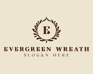 Classic Beauty Wreath logo design