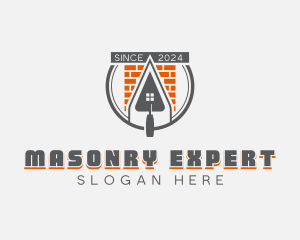 Mason Builder Trowel  logo design