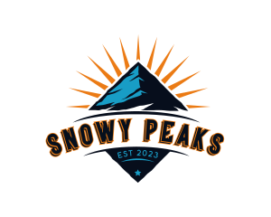 Mountain Peak Diamond logo design