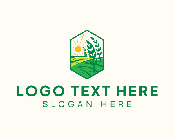 Agriculturist logo example 4