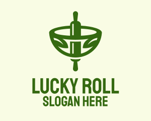 Organic Rolling Pin Bowl logo design