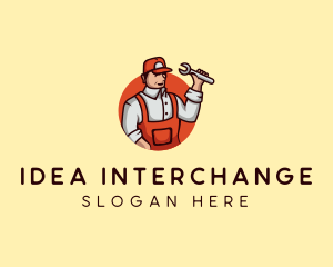 Repair Handyman Mechanic logo design