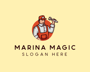 Repair Handyman Mechanic logo design