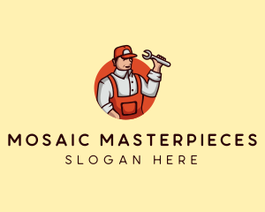 Repair Handyman Mechanic logo design