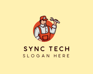 Repair Handyman Mechanic logo design