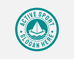Paper Sailboat Badge logo