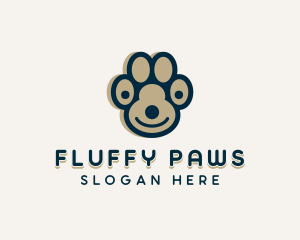 Dog Paw Vet logo design