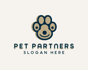 Dog Paw Vet logo