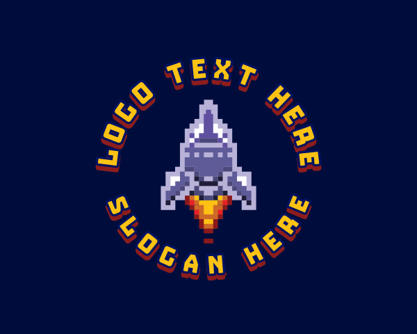 Pixel Art logo example 4