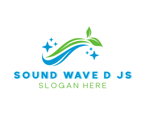 Organic Cleaning Washer logo design