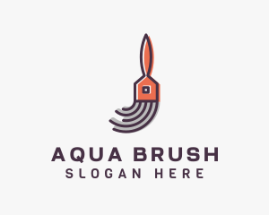 Home Paintbrush Repair logo design