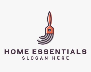 Home Paintbrush Repair logo design