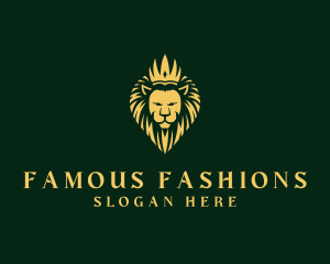 Royal Lion Crown logo design