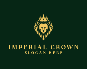 Royal Lion Crown logo design