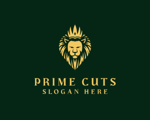 Royal Lion Crown logo design