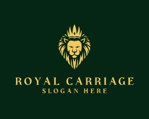 Royal Lion Crown logo design