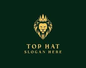 Royal Lion Crown logo design