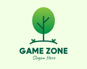 Green Eco Tree Logo