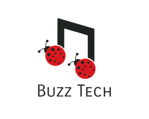 Music Lady Bug Beatle logo