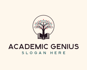 Tree Academic Tutoring logo design