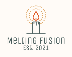 Melting Candle Light  logo