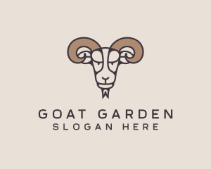 Goat Dairy Farm logo design