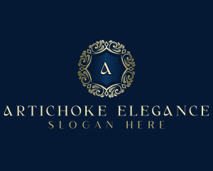 Luxury Ornamental Crest Logo