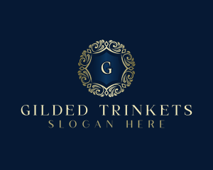 Luxury Ornamental Crest logo design