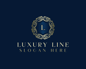 Luxury Ornamental Crest logo design