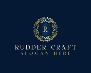 Luxury Ornamental Crest logo design