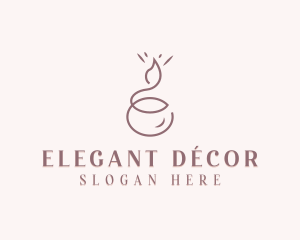 Generic Candle Decor logo design