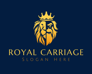 Royal Crown Lion logo design