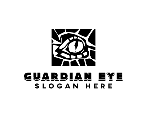 Reptile Safari Eye logo design