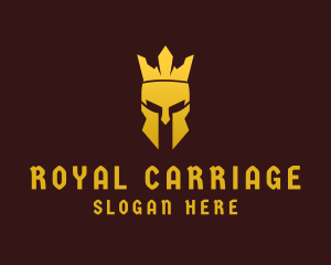 Royal Medieval Helmet logo design