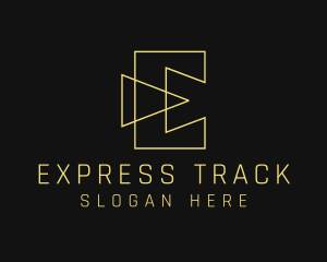 Express Arrow Package Logistics logo design