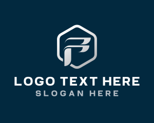 Social Media - Media Technology Letter F logo design