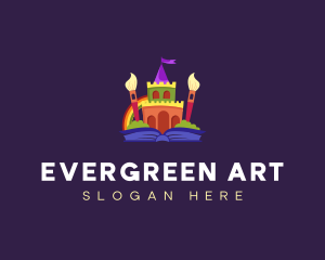 Kindergarten Art Castle logo design