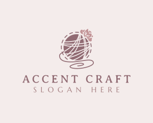 Craft Yarn Knitting logo design