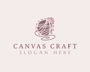 Craft Yarn Knitting logo design