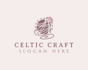 Craft Yarn Knitting logo design