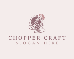 Craft Yarn Knitting logo design