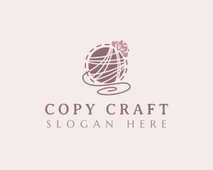 Craft Yarn Knitting logo design