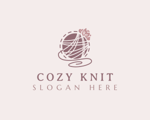 Craft Yarn Knitting logo design