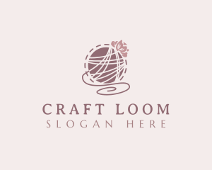 Craft Yarn Knitting logo design