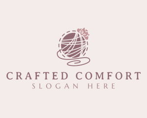 Craft Yarn Knitting logo design