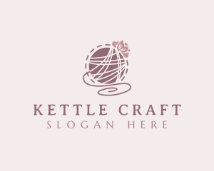 Craft Yarn Knitting logo design