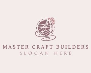 Craft Yarn Knitting logo design