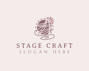 Craft Yarn Knitting logo design