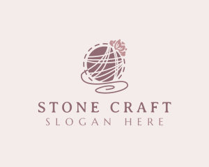 Craft Yarn Knitting logo design