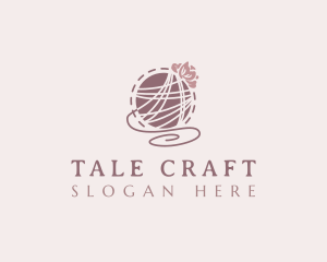 Craft Yarn Knitting logo design